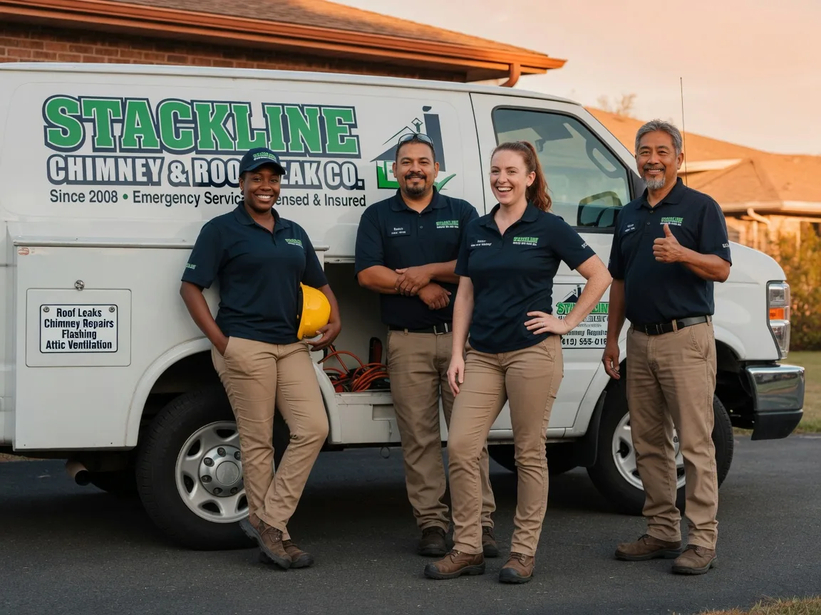 Chimney flashing repair company in Kelso, WA